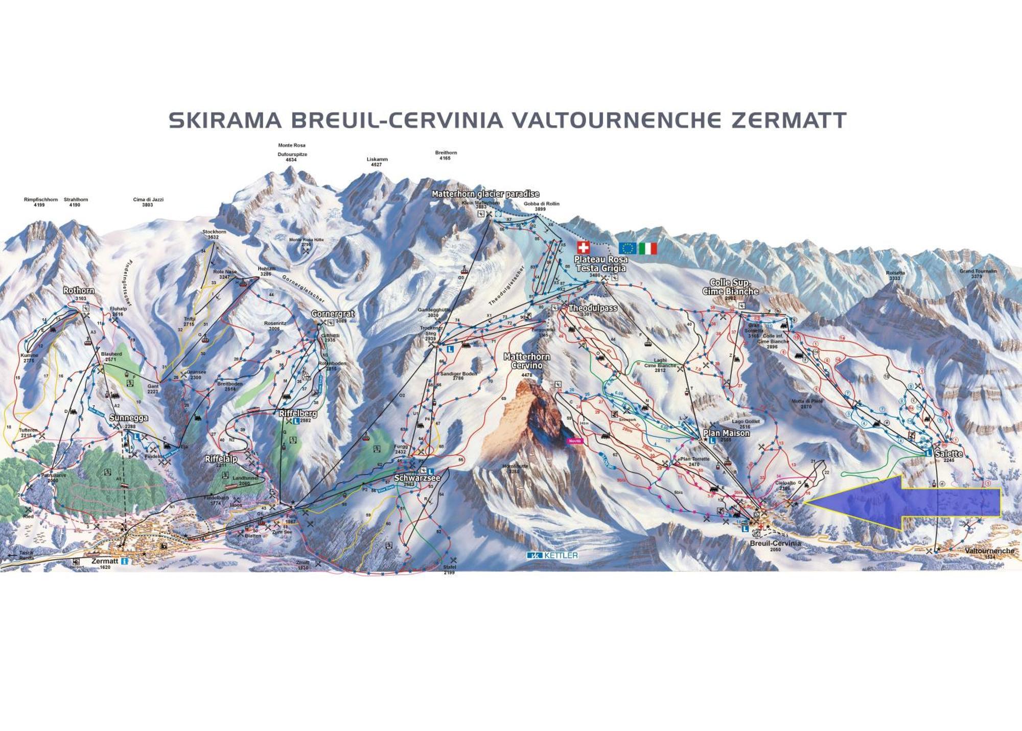 Fagus Cervinia Apartment Vda Vacanze In Vetta Cir 0206 Breuil-Cervinia Bagian luar foto
